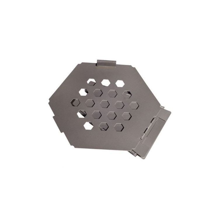 Vargo Stainless Steel Hexagon Wood Stove - Image 3